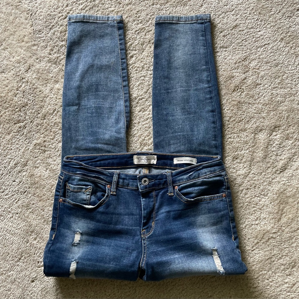Jessica Simpson forever rolled Ankle Jeans Size 28